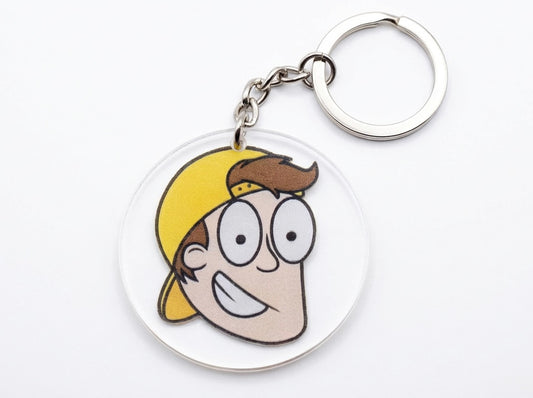 Acrylic Logo Keyring